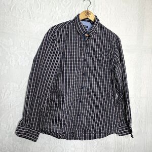 Izod Plaid Button Down Long Sleeve Shirt